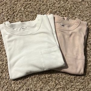 BUNDLE Madewell Women’s Tomboy Pocket Tee / Size Small